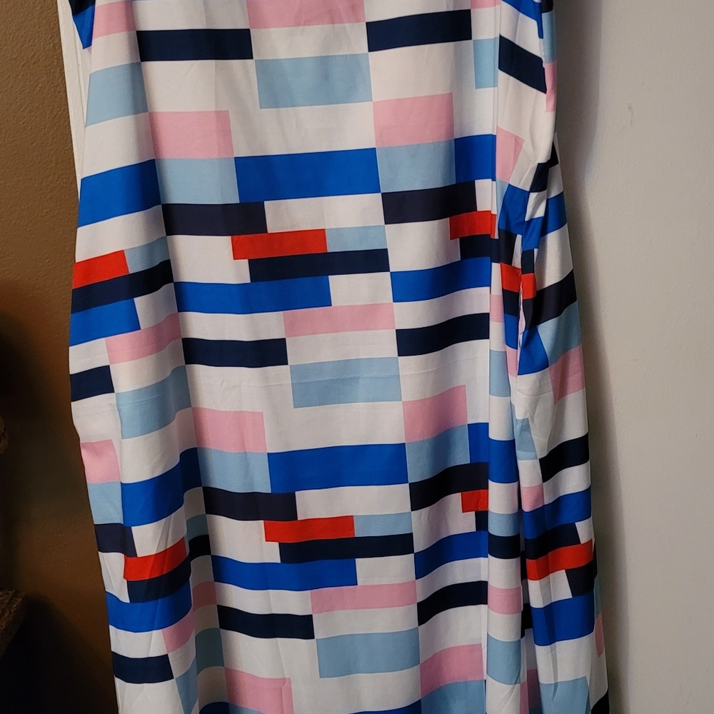 Women plus size dress, multi color